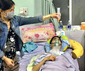 Diễn viên Nguyễn Hoàng nguy kịch được bệnh viện cho về nhà