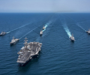 Tàu sân bay Mỹ USS Carl Vinson kết thúc nhiệm vụ gần Triều Tiên
