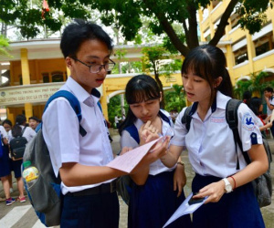 Bài giải đề thi môn tiếng Anh lớp 10