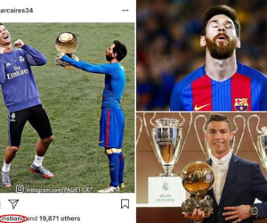 Đua Bóng vàng: Messi trả giá vì "chọc giận" Ronaldo
