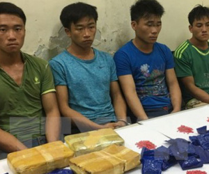 Sơn La: Bắt 4 đối tượng vận chuyển trái phép 32.000 viên ma túy