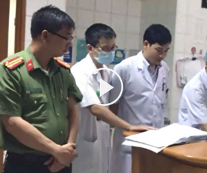 Clip: Công an thực nghiệm hiện trường vụ 8 bệnh nhân tử vong