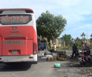 Bắt xe khách chở 400 kg ruốc chà bông không rõ nguồn gốc