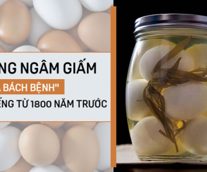 Hướng dẫn làm món trứng ngâm giấm chữa bệnh “thần kỳ” nổi tiếng từ 1800 năm trước