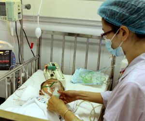 Nhiều bệnh nhi viêm não Nhật Bản đang hôn mê