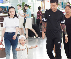 Tuấn Hưng lần đầu đưa con trai sang Mỹ lưu diễn