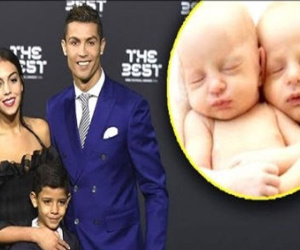 Cặp song sinh nhà Ronaldo đã chào đời nhờ đẻ mướn?