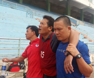 Cựu Còi vàng Nguyễn Trọng Thư rớt cuộc thi thể lực