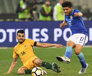 Brazil vùi dập Australia 4 bàn không gỡ