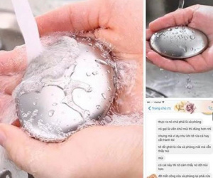 Xà phòng làm bằng thép không gỉ loạn giá cả, xuất xứ trên chợ mạng