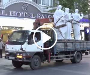 Video: Ông Nguyễn Thành Phong nói quận 1 còn nôn nóng trong dẹp vỉa hè