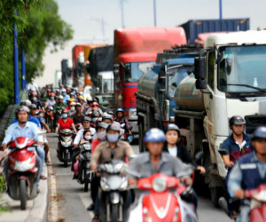 Ùn tắc ở cảng Cát Lái: Phía đông TP. Hồ Chí Minh kẹt cứng