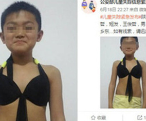 Nhờ bức ảnh hài hước nghìn share trên mạng xã hội, bố mẹ may mắn tìm lại được con trai đi lạc