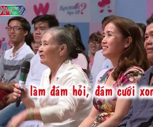 MC Quyền Linh thích thú khi bà nội đưa cháu gái đi kén chồng