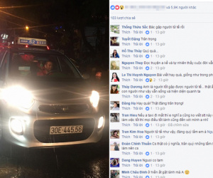 Tài xế taxi kiên nhẫn gần 1 tiếng đợi khách quay lại để trả tiền thừa trong thời tiết mưa lụt ở Hà Nội