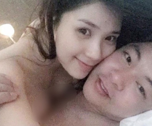 Hết quảng cáo với tư thế phản cảm, Vân Điệp "Người Phán Xử" lại lộ ảnh giường chiếu với Quang Lê