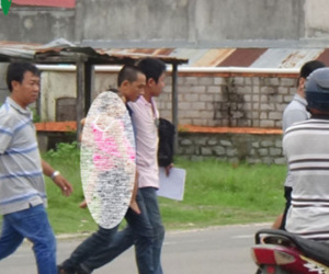 Công an Khánh Hòa về Bình Thuận khám nhà nghi can bắn chết người