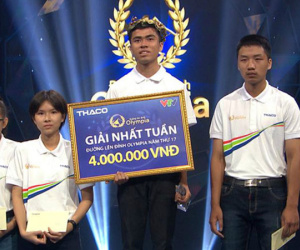Nam sinh giải ô chướng ngại vật Olympia chỉ sau một gợi ý