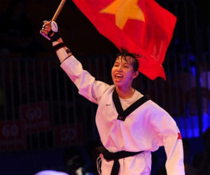 Taekwondo Việt Nam lần đầu giành HCB giải vô địch thế giới