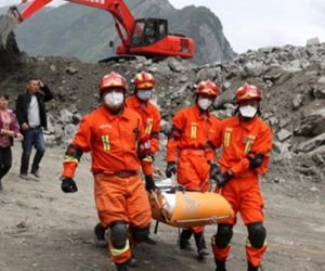 Hy vọng tắt dần với 93 người mất tích trong vụ sạt lở núi ở Trung Quốc