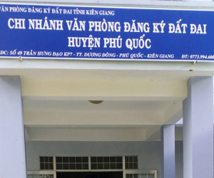 Giám đốc Văn phòng Đăng ký đất đai Phú Quốc bị bắt