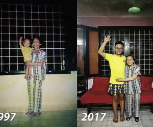 Khoảnh khắc bà - cháu và bộ quần áo sau 20 năm khiến bao người xúc động