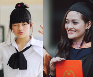 Thùy Anh “Bộ tứ 10A8” trưởng thành trong bộ ảnh kỷ yếu
