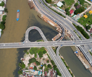 Diện mạo mới của cầu Nguyễn Văn Cừ ở Sài Gòn