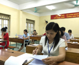 Chấm thi THPT quốc gia 2017: Đã có bài thi Ngữ văn bị điểm liệt