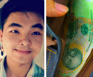 Ngày đầu đi làm và tờ 100 nghìn đồng nhận từ khách khiến chàng sinh viên trăn trở