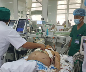 Nghệ An: Bảo vệ bệnh viện bị người nhà bệnh nhân đâm đã tử vong