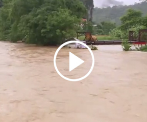 Video: Tuyên Quang: Đứt cáp neo cầu phao, nhiều hộ dân bị cô lập