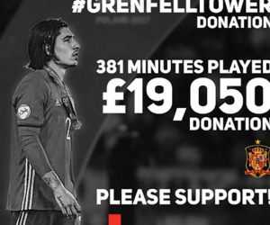 Bellerin ủng hộ gần 25.000 đôla cho nạn nhân vụ cháy tòa nhà Grenfell
