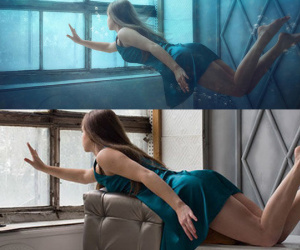 Cười nghiêng ngả với hậu trường ảnh thiếu nữ lung linh trên mạng xã hội