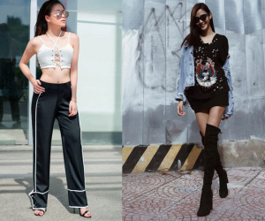 Dàn sao Việt lăng xê xu hướng street style mùa hè
