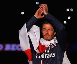 Beckham lọt vào danh sách huyền thoại của PSG