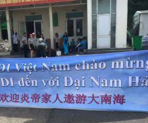 Du khách Trung Quốc gọi biển Việt Nam là "Đại Nam Hải"?