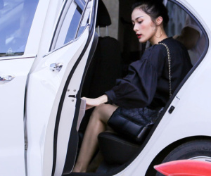 Hạ Vi vui vẻ đi hẹn hò sau khi công khai chia tay Cường Đô La