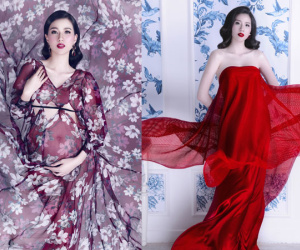 Người mẫu Thư Huyền mang thai lần hai, bụng bầu vượt mặt