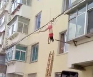 Sự thật về vụ bồ nhí bị treo lơ lửng khi người vợ đột ngột về sớm