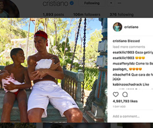 Ronaldo kiếm 400.000 đôla từ mỗi bài đăng trên Instagram