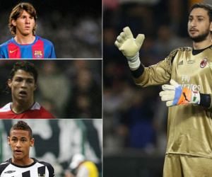 "Tiểu Buffon" lương 150 tỷ đồng: Ăn đứt Ronaldo, Messi tuổi 18