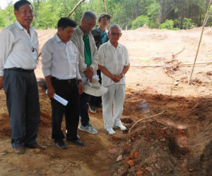 Tìm thấy huyệt mộ vợ vua Nguyễn bị san ủi tại dự án bãi đỗ xe