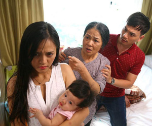 Một bà nội quá yêu cháu, một cô vợ quá giữ con, trong cuộc chiến ấy ai sẽ thắng?
