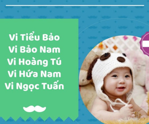 Nhờ dân mạng đặt tên cho con trai họ Vi, mẹ bối rối vì cái tên lạ "Vi Khuẩn"