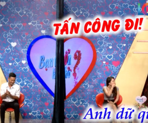 Em đi tán gái trên truyền hình, anh trai ngồi dưới nói một câu cả trường quay phải ồ lên