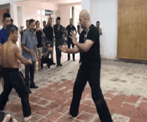 Cao thủ Vịnh Xuân hạ võ sư Đoàn Bảo Châu tại Hà Nội