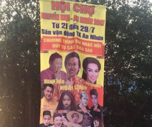 Sở VH-TT Bình Định vào cuộc vụ pano quảng cáo Minh Béo là “siêu sao”