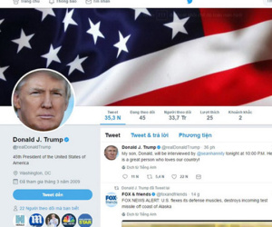 Tổng thống Mỹ bị kiện vì chặn tài khoản Twitter người dân