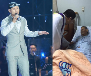 Phan Đinh Tùng hủy show, gấp rút về nước gặp ba đang hấp hối